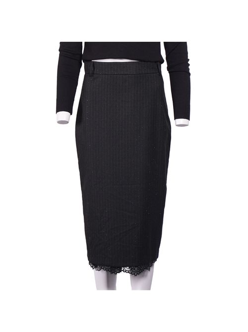 GONNA DONNA VICOLO A/I VICOLO | TS0153RIGHE GRIGIE